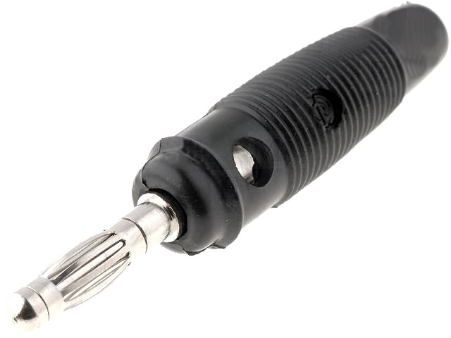 Mufa; banana, 4 mm; 10A; 60VDC, BC-025/B