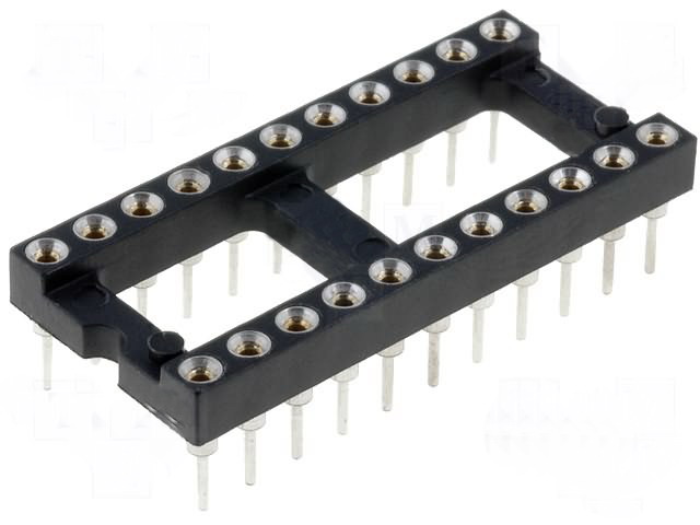 Soclu circuit integrat, 22 pini, GOLD22P