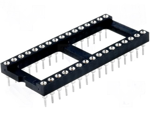 Soclu circuit, integrat, 32 pini, GOLD32P