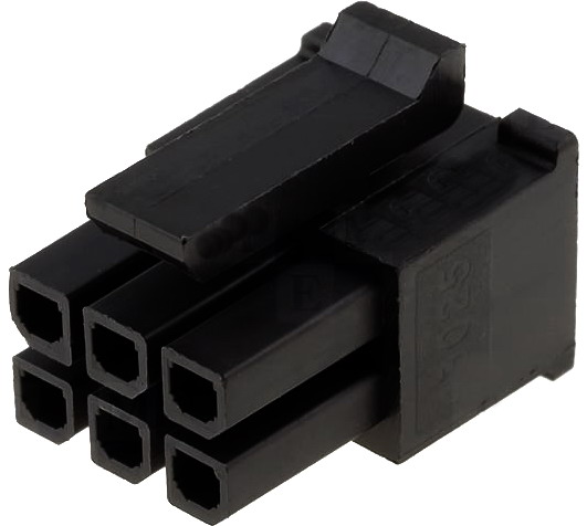 Carcasa MicroFit; 6 pini, mama; pas 3mm, 43025-0600, Molex