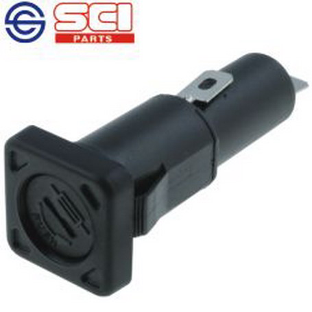 Suport siguranta panou, 10A, 6.3x32mm, R3-38