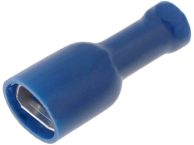 Conector plat, papuc izolat, 6.3mm, 1.5-2.5mm2, ST-010/B