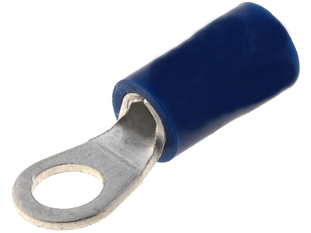 Papuc tip Inel, izolat, M4, albastru, 1.5-2.5mm2, ST-081/B