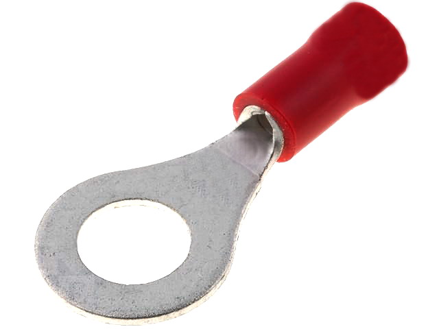 Papuc tip Inel izolat, M6, rosu, 0.5-1mm2, ST-083/R