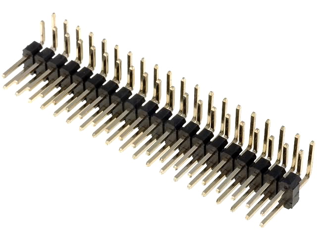 Şir pini; şiruri pini; tată; PIN: 40; 2X20, în unghi 90, ZL212-40KG