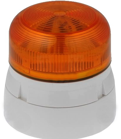 Baliza pulsatorie, ambra, 230VAC, QBS-0018