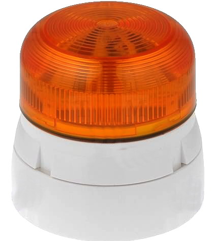 Baliza pulsatorie, static, portocaliu, 11-35VDC, 45-716421