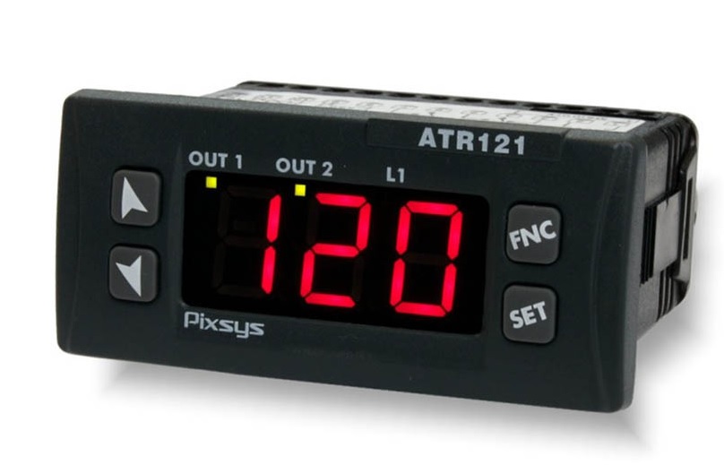 Termostat de temperatura, -50C/+999C, 12-24VAC, 12-35VDC, 2 relee, comanda SSR, ATR121-AD