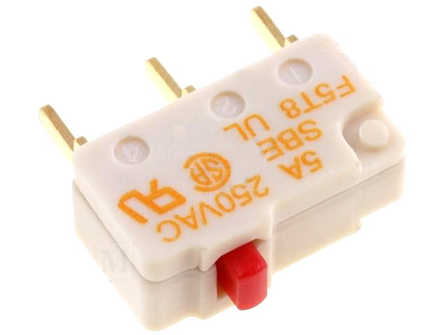Microintrerupator 5A/250V, F5T8UL, SAIA-BURGESS