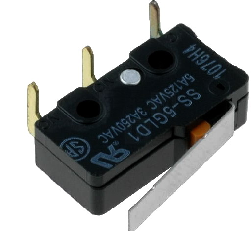 Microintrerupator cu lamela, SPDT, 5A, S-5GLD1, Omron