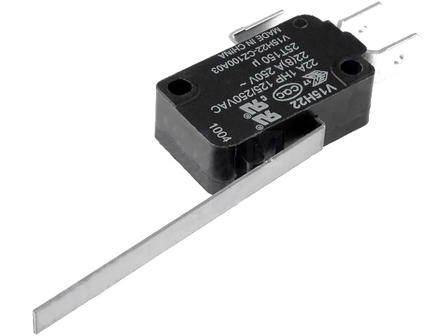 Microcomutator cu lamela, 22A, 250V, V15H22-CZ100A03, OMRON