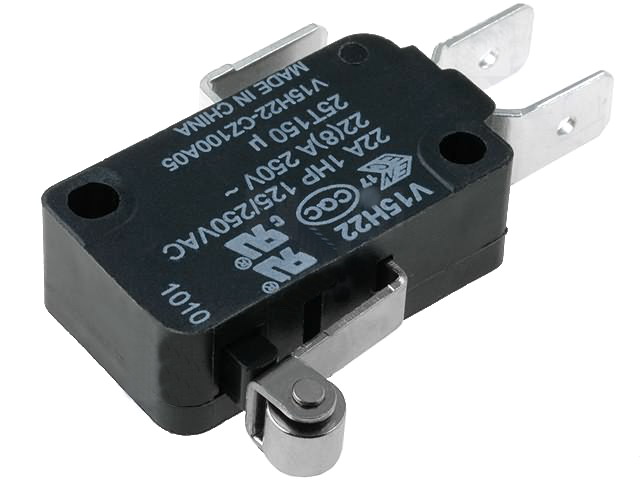Microintrerupator cu rola, SPDT, 22A, 12,5mm, V15H22-CZ100A05