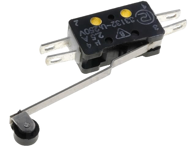 Microintrerupator cu rola 34.4MM, , 2.5A, NC, NO, 250V, WLK-11
