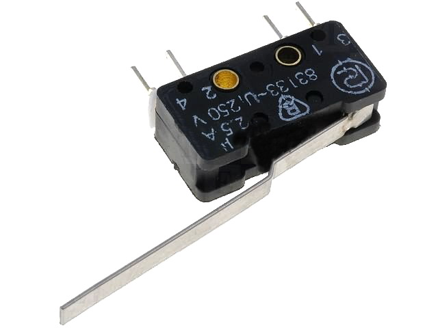 Microintrerupator cu lamela, NC, NO, 2.5A, 250V, WLK-14