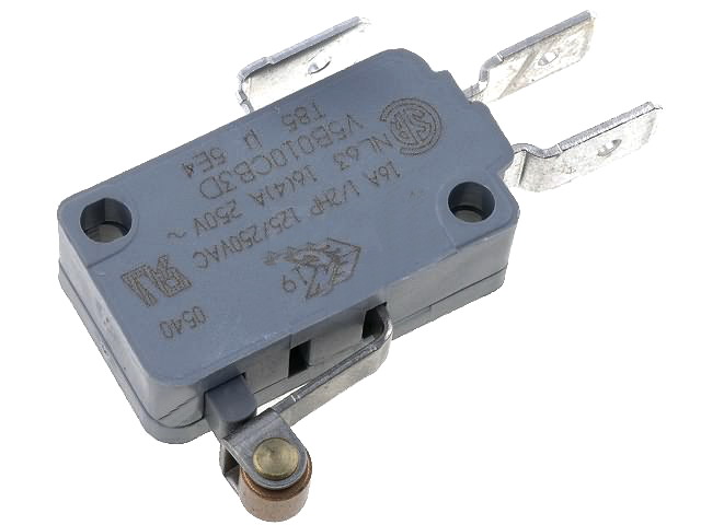 Microintrerupator, cu maneta cu rola, ON-(ON), SPDT, 16A, VT16051C, HIGHLY