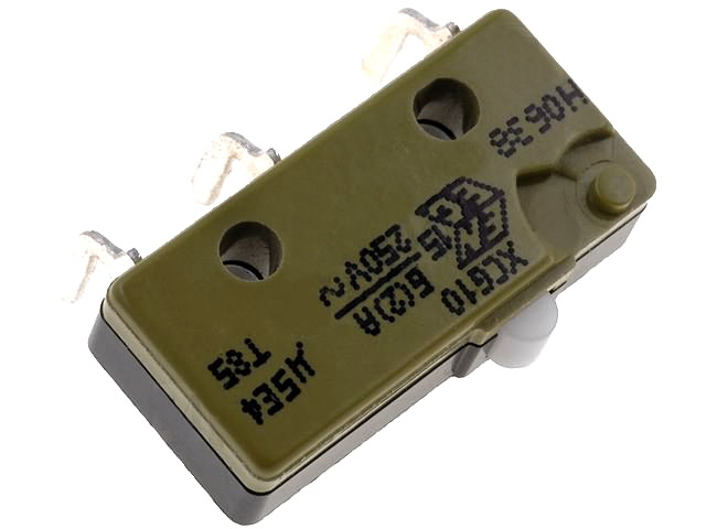 Microintrerupator 5A, 250V, ON-(ON), XCG10, SAIA-BURGESS