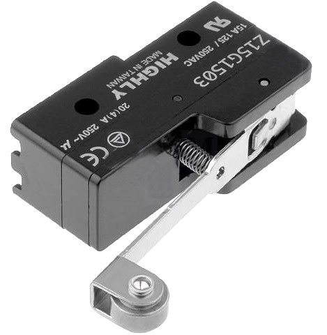 Intrerupator cu maneta, 20A, 250V, ON-(ON), SPDT, Z15G1503