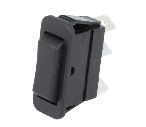 Comutator basculant; (ON)-OFF-(ON), 16A, 3 pini, SP3T, orificiu montare 30x11mm, C1522ABAAA, BULGIN