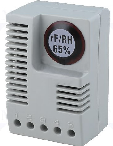 Comanda ventilator, functie de umiditate, 0-65%, SPDT, 8A, EFR012/65