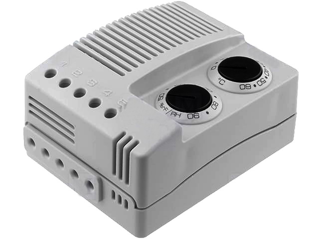Regulator temperatura si umiditate, 0-60C, 50-90% RH, SPDT, 10A, rail, 01230.0-00, STEGO