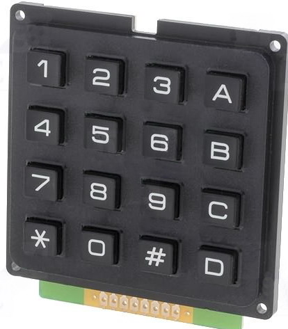 Tastatura universala, 16 butoane, KB1604-PNB