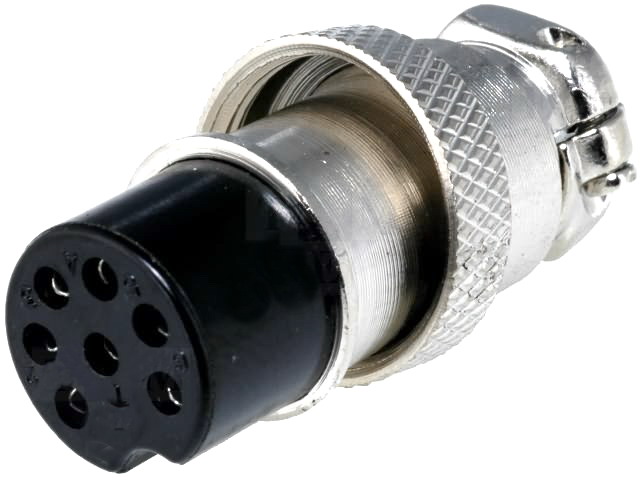 Mufa mama microfon, 7 contacte, MIC327