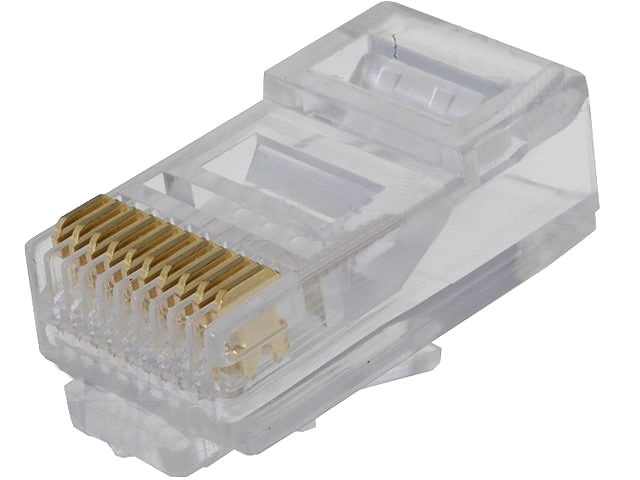 RJ50, mufa, 10p10c, RJ50, WT-10P-10C-L