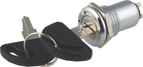 Intrerupator cu cheie, SPST, OFF-ON, S-332