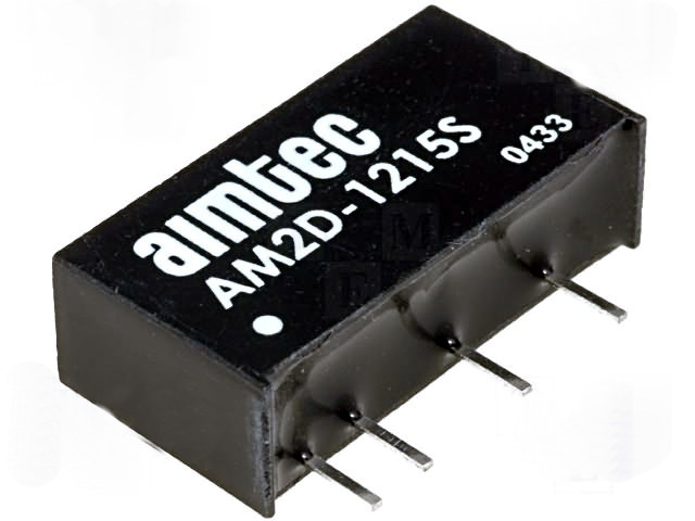 Convertor DC/DC, 2W, 5/5V, 400mA, QDC2WSIL5/5