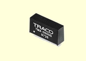 Convertor DC/DC, 1W, 5/5V, 200mA, SIP, TMA0505S, TRACO