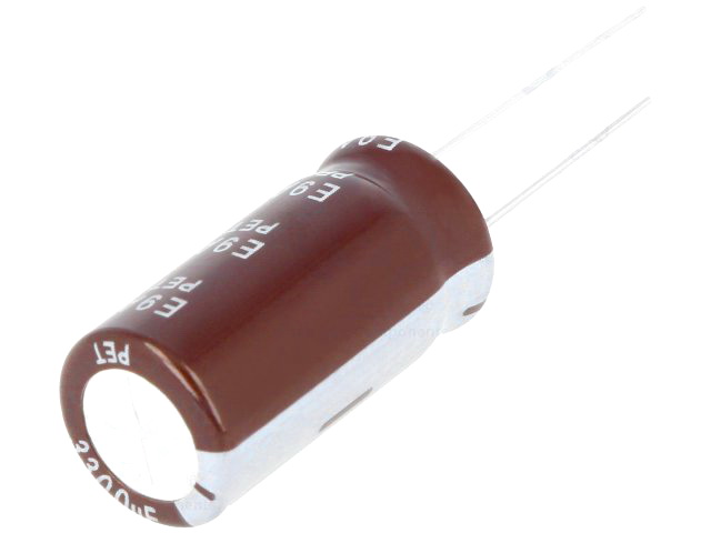 3300uF/16V, Condensator electrolitic, RM5, RD1C338M12025BB, SAMWHA