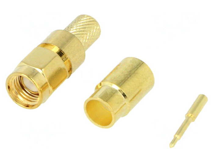 Mufa SMA, tata, crimpare, pentru H155, SMA-11