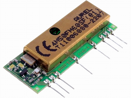 Modul Radio, RF 433MHz, receptor, FM, FSK, RX-4M50FM60SF