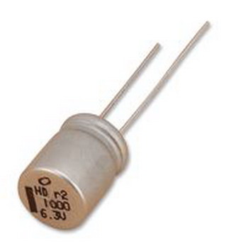 2200uF/6.3V, miniatura, RM5, 10x25mm, NICHICON