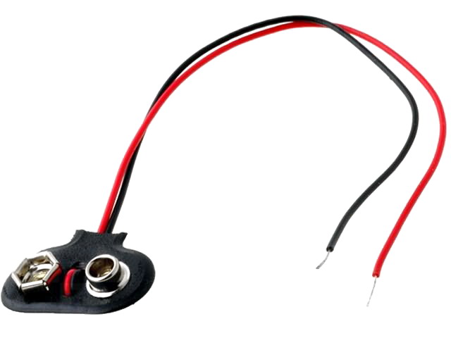 Conector baterie 9V, 6F22, BAT.CL.SN-2