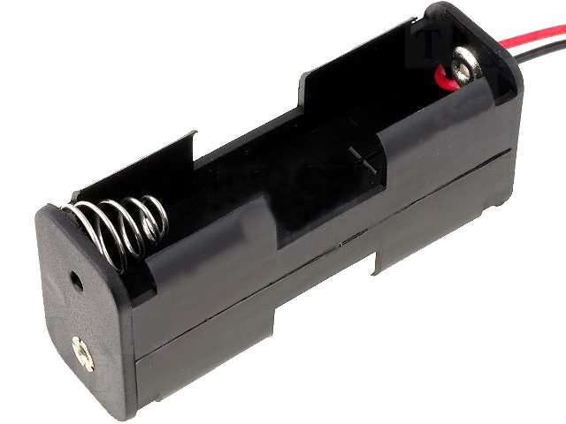Suport baterii, 2xR6, AA, BH-322-1A