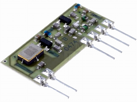 Emitator RF, 433,92MHz, AM, TX-SAW-MID-3V, AUREL