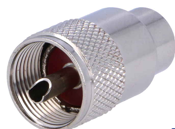 Mufa UHF, tata, PL259, pt RG213, lipire, UHF-010