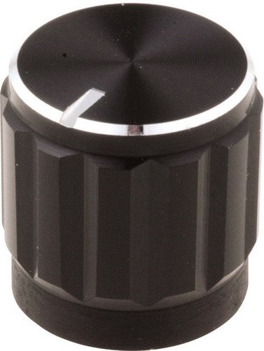 Buton plastic, potentiometru, ax 6mm, plastic, GC6M-15X16