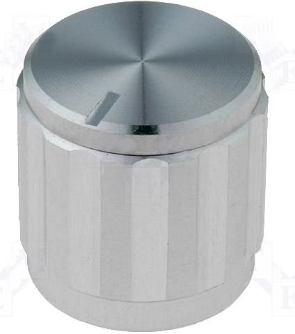 Buton potentiometru, indicator AL, ax 6.4mm, 15x15mm, GS6.4-15X15