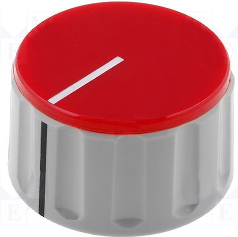 Buton potentiometru, indicator, 6.1mm, RN-110C-R6.1