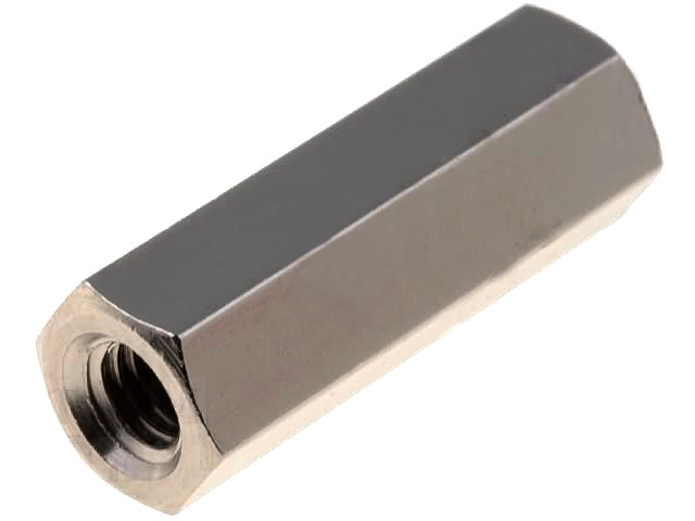 Distantor metal, alama, nichel, M3, L12mm, TDYSFF-M3/12