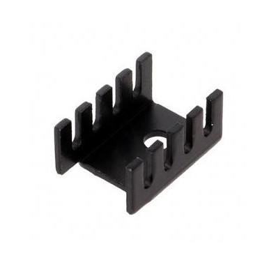 Radiator aluminiu, 13,3x19,1x12,7mm, FK301