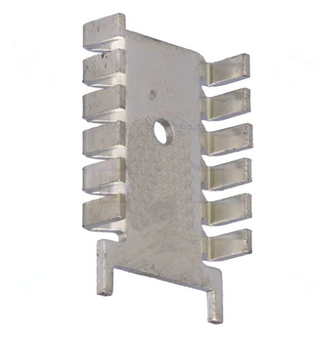 Radiator AL, presat; SOT32; TO220, L: 35,6mm; W: 22mm; H: 6,7mm; 21K/W, FK21832MI