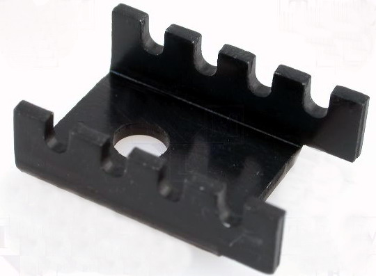 Radiator Al, TO220, 19X13.2X6.35MM, D03A