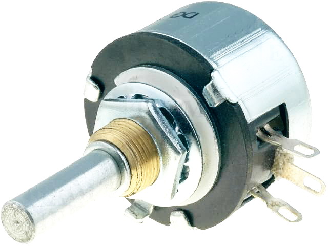 Potentiometru 680R, bobinat de putere, 2W, DG106-680R