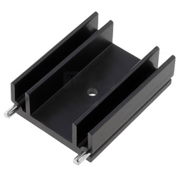 Radiator AL, TO220, 37.5x29x12mm,  HS-130-38