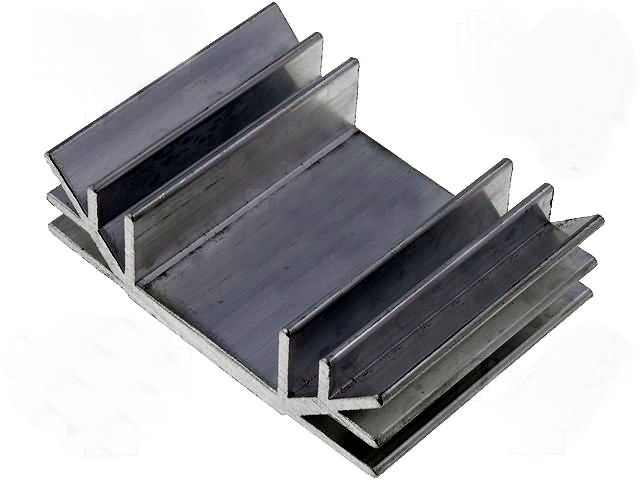 Radiator AL, 50x70x19mm, RAD-A4463/50