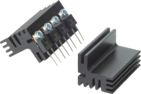 Radiator AL, TO220, 50x30x28mm, SK125-50SA, FISCHER