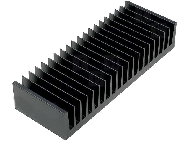 Radiator Aluminiu, 100x300x40mm, SK56/100/SA, FISCHER